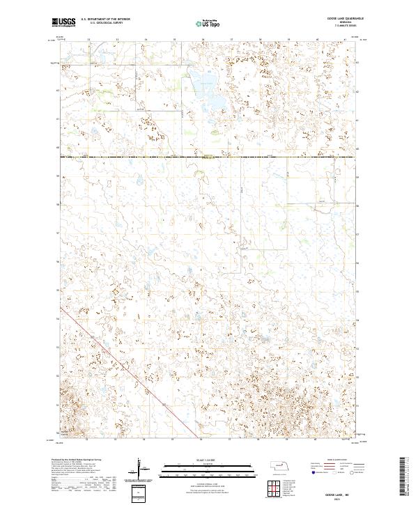 USGS Topographic Map – Goose Lake