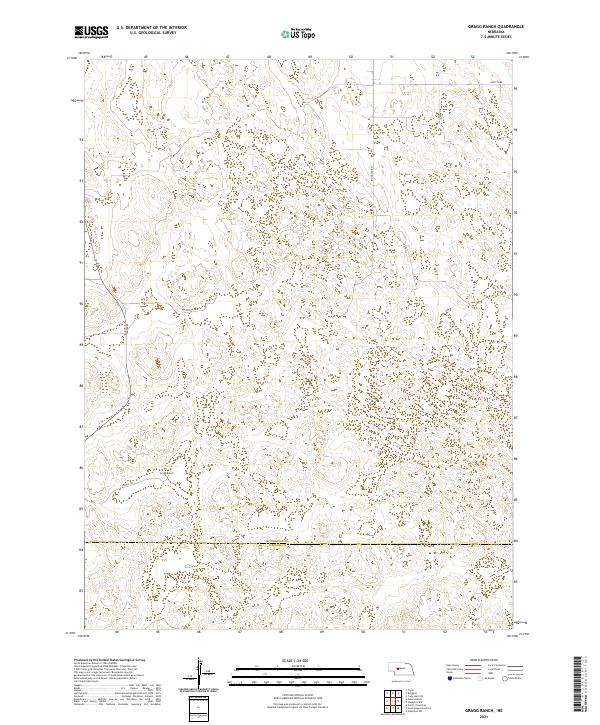 USGS Topographic Map – Gragg Ranch