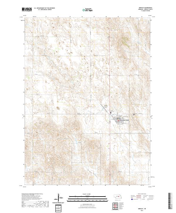 USGS Topographic Map – Greeley