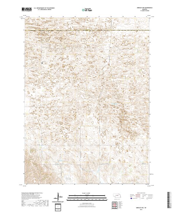 USGS Topographic Map – Greeley NW