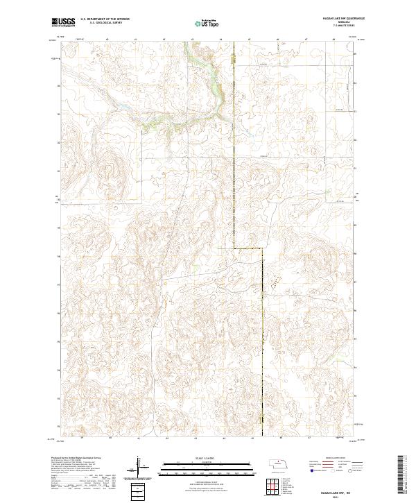 USGS Topographic Map – Hagan Lake NW