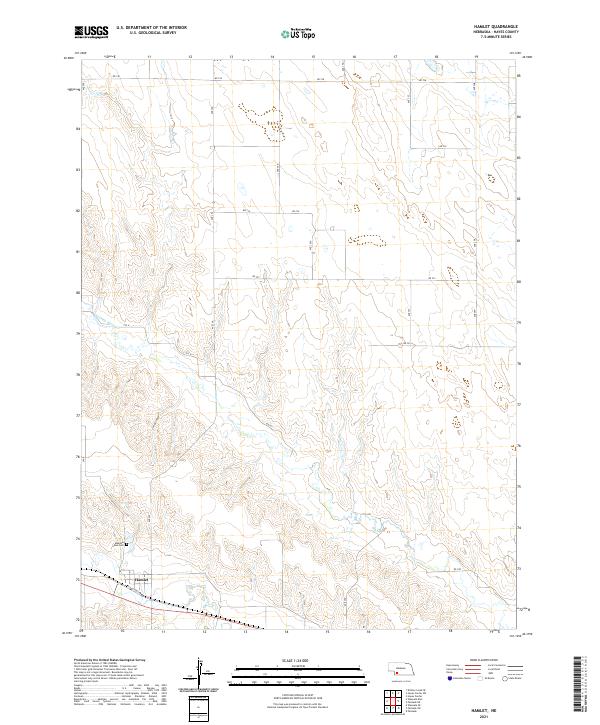 USGS Topographic Map – Hamlet