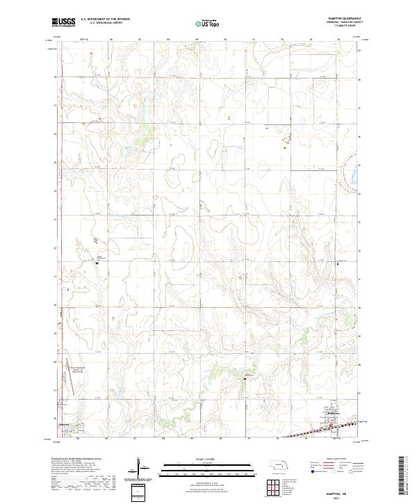 USGS Topographic Map – Hampton