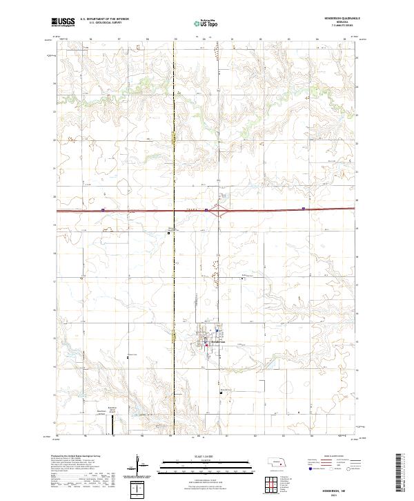 USGS Topographic Map – Henderson