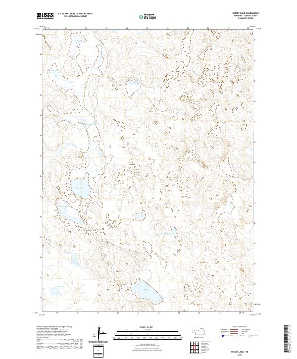 USGS Topographic Map – Hessey Lake