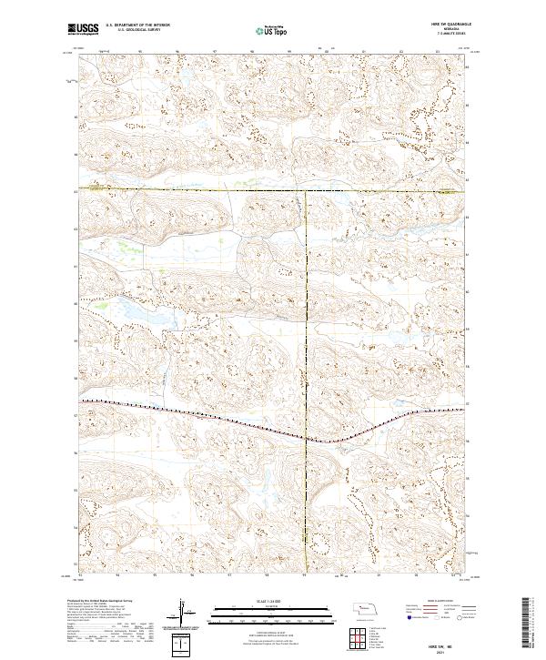 2021 Map of Hire SW, 2021 Print