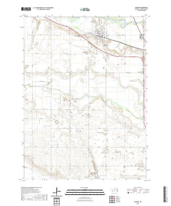 USGS Topographic Map – Hooper