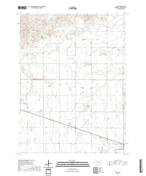 USGS Topographic Map – Hord