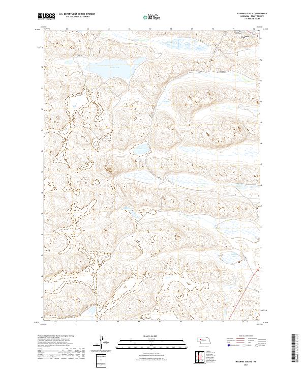 USGS Topographic Map – Hyannis South