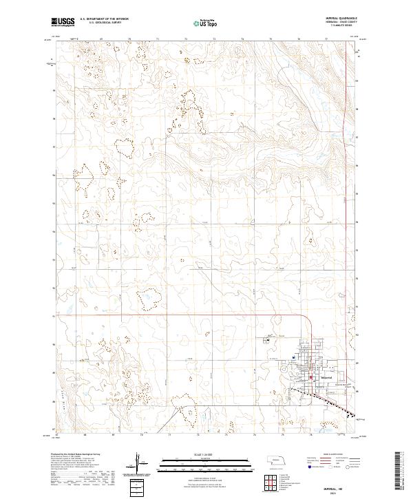 USGS Topographic Map – Imperial