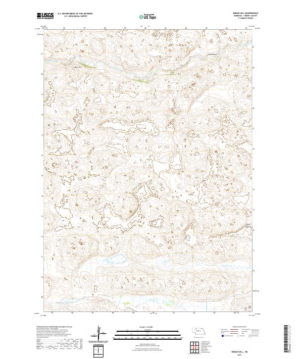 USGS Topographic Map – Indian Hill