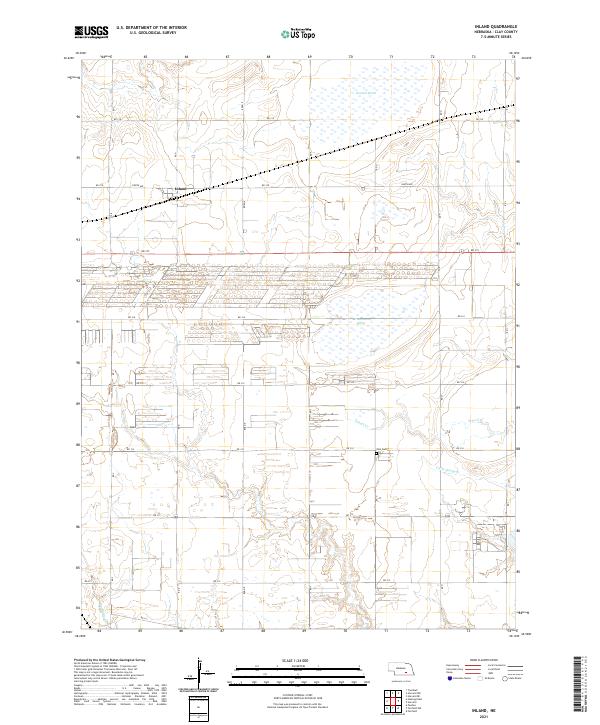USGS Topographic Map – Inland