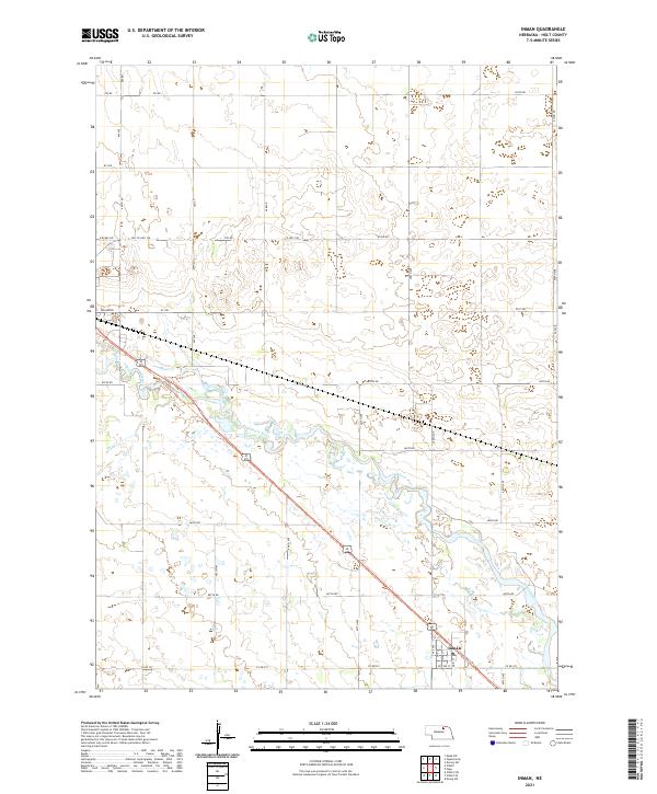 USGS Topographic Map – Inman