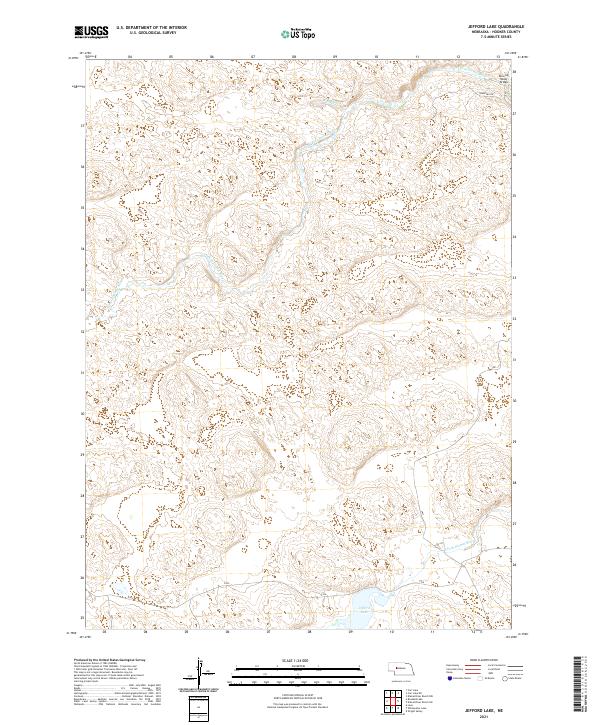 USGS Topographic Map – Jefford Lake