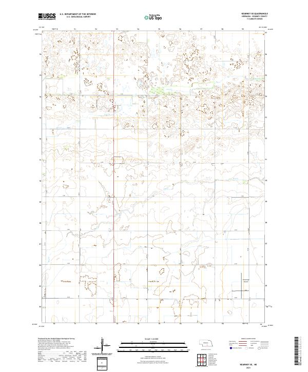 USGS Topographic Map – Kearney SE