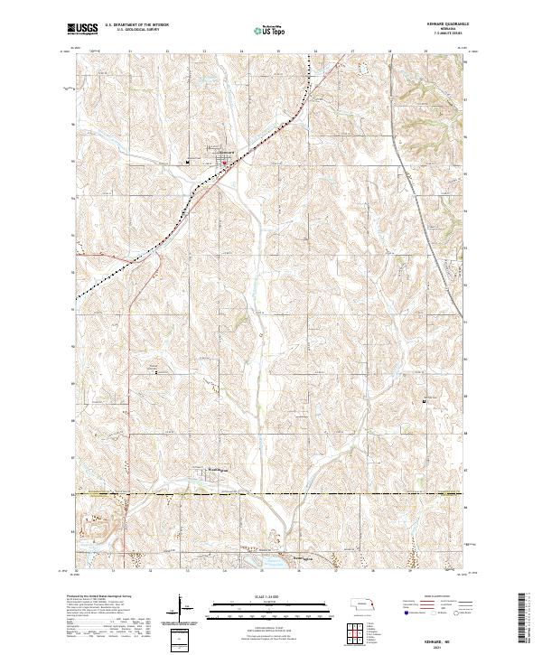 USGS Topographic Map – Kennard