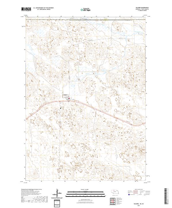 USGS Topographic Map – Kilgore