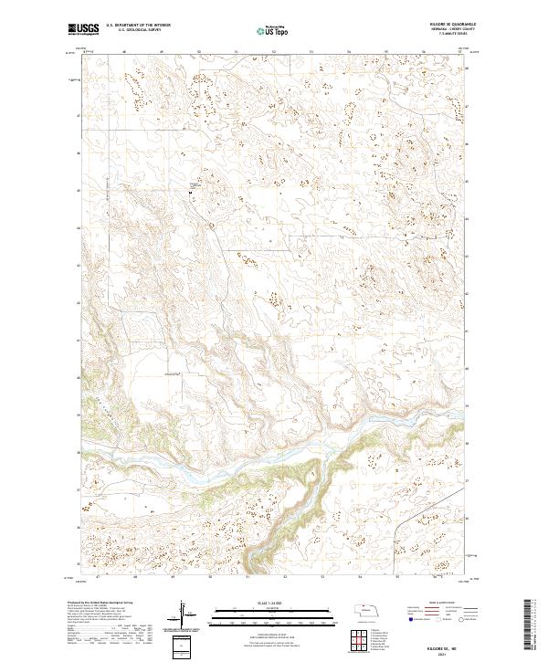 USGS Topographic Map – Kilgore SE