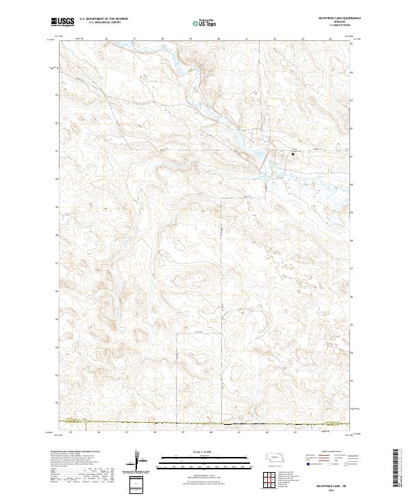 USGS Topographic Map – Kilpatrick Lake