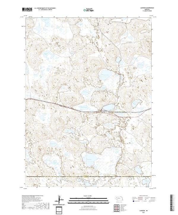 USGS Topographic Map – Lakeside