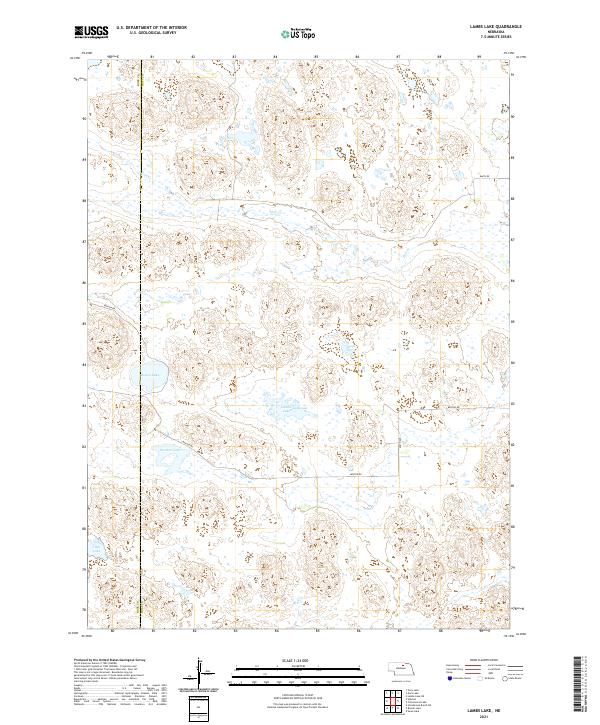 USGS Topographic Map – Lambs Lake