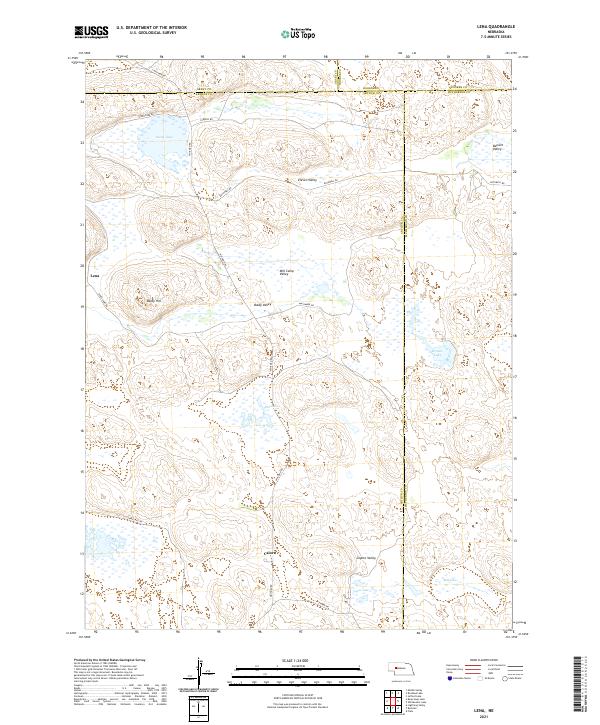 USGS Topographic Map – Lena