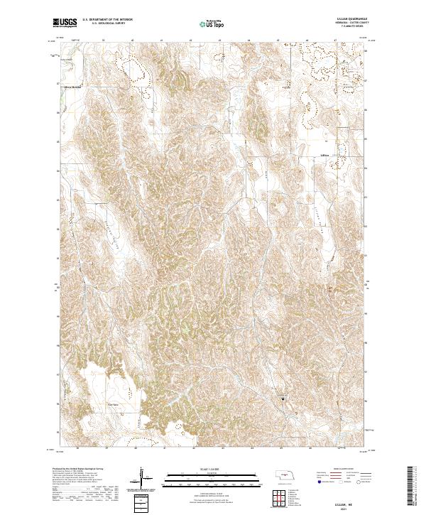 USGS Topographic Map – Lillian
