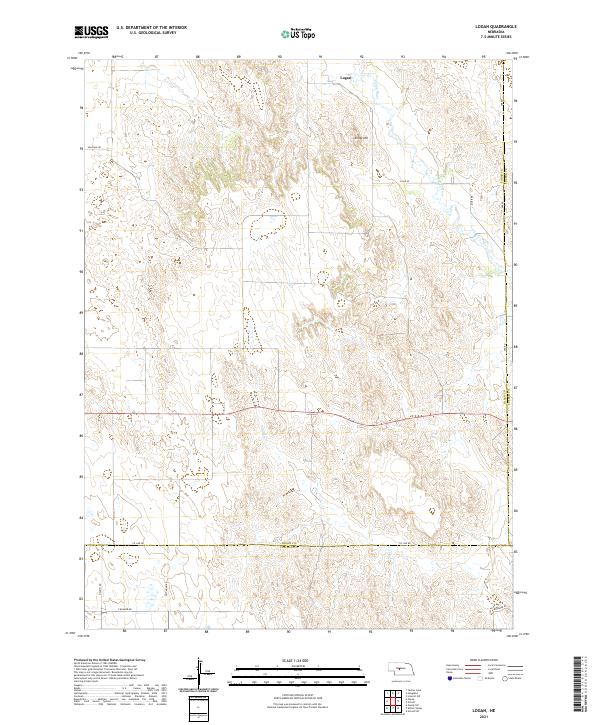 USGS Topographic Map – Logan