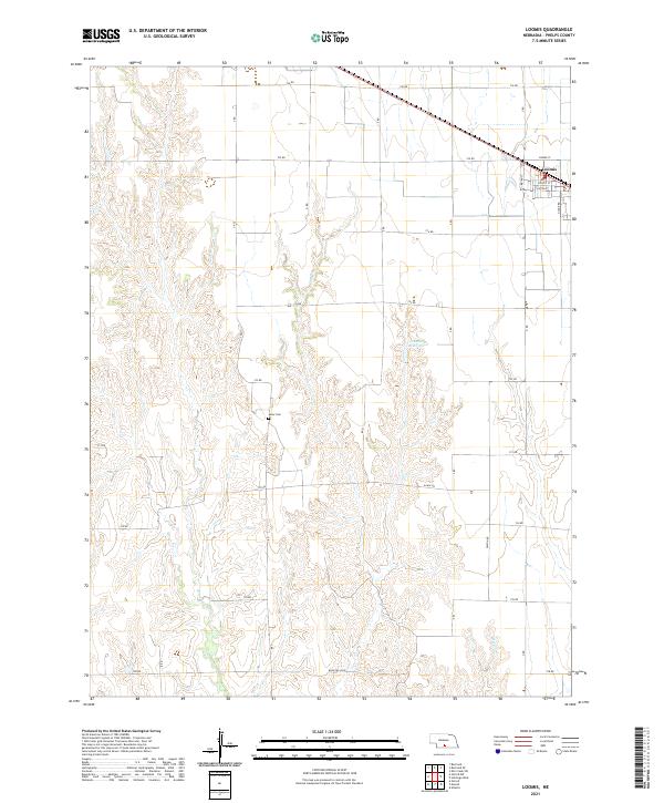 USGS Topographic Map – Loomis