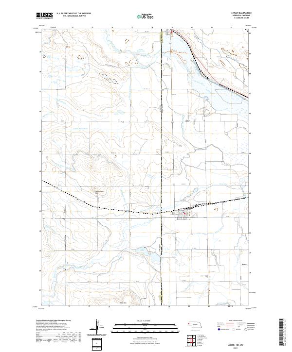 USGS Topographic Map – Lyman