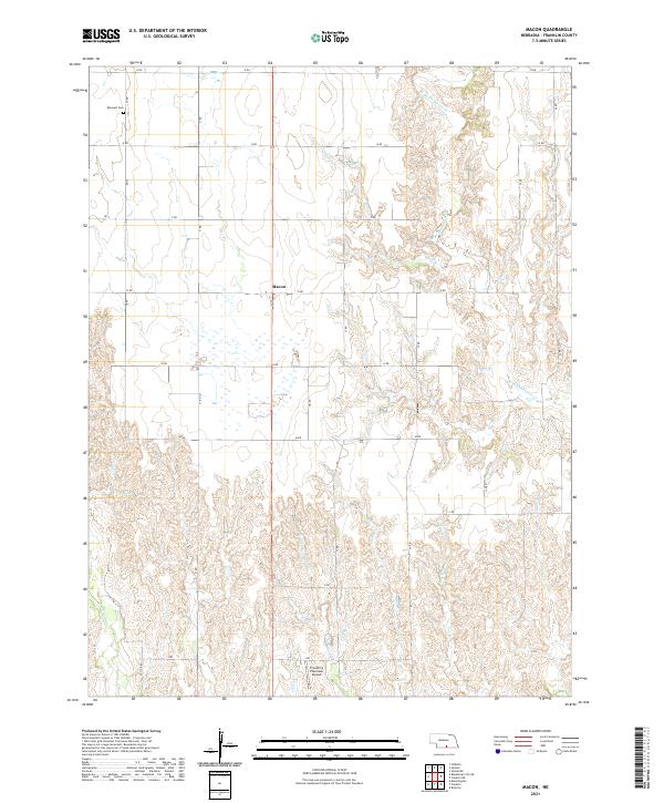 USGS Topographic Map – Macon