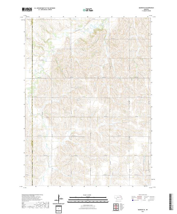 USGS Topographic Map – Madison SE