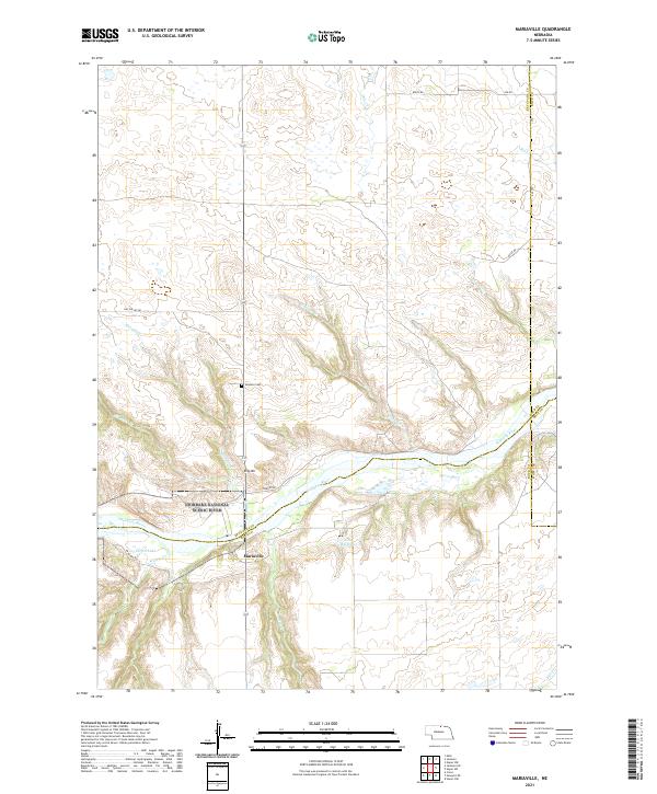 USGS Topographic Map – Mariaville