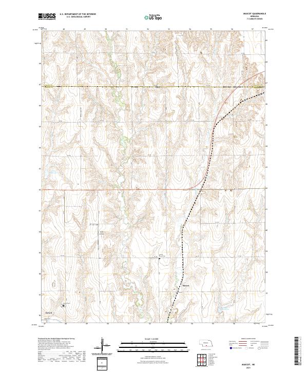 USGS Topographic Map – Mascot