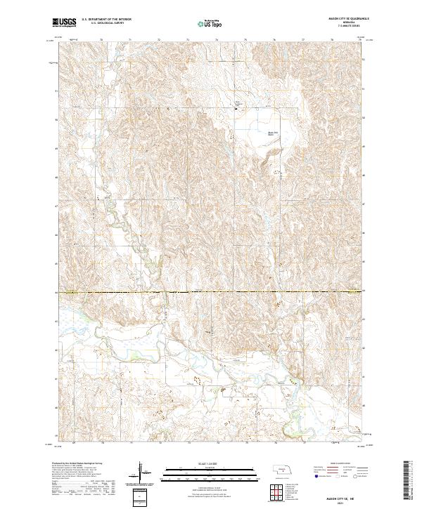 USGS Topographic Map – Mason City SE