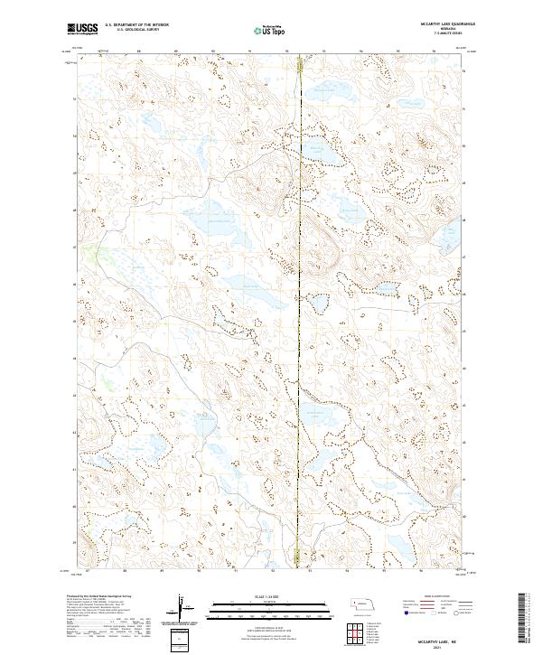 USGS Topographic Map – McCarthy Lake