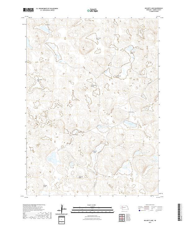 USGS Topographic Map – McCarty Lake
