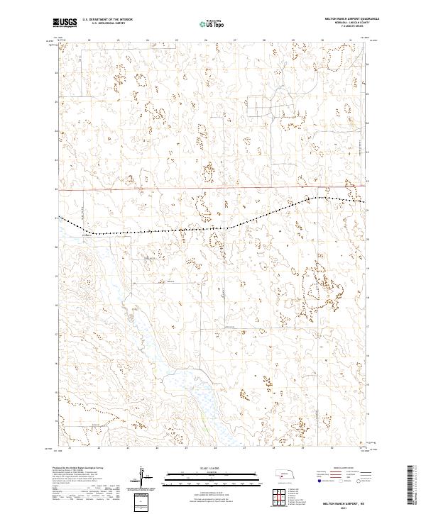 USGS Topographic Map – Melton Ranch Airport