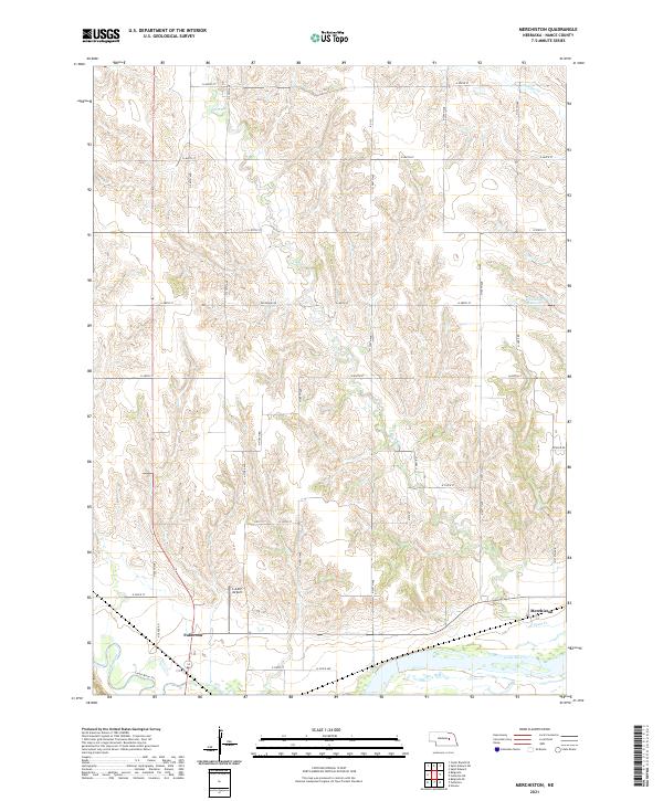USGS Topographic Map – Merchiston