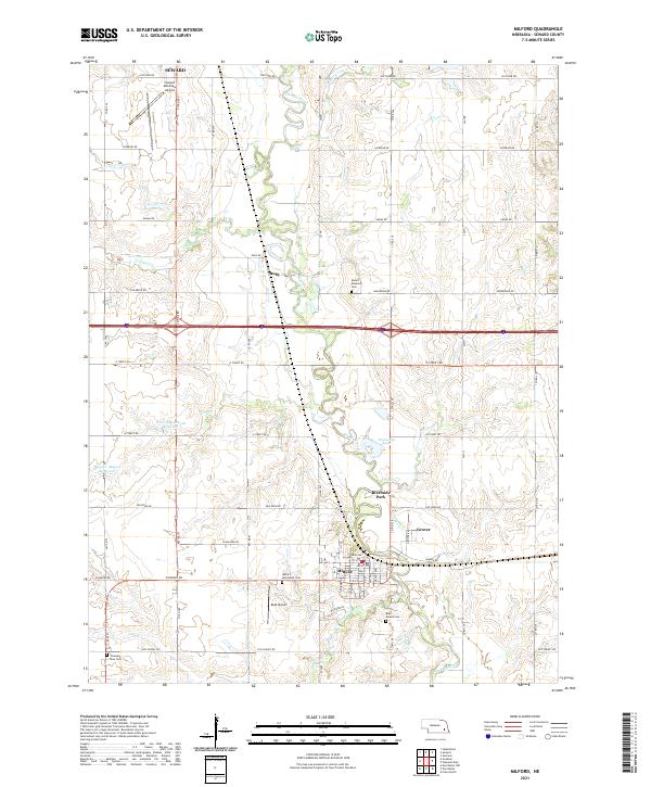 USGS Topographic Map – Milford