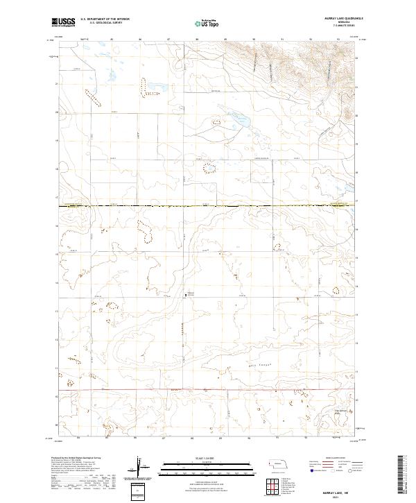 USGS Topographic Map – Murray Lake