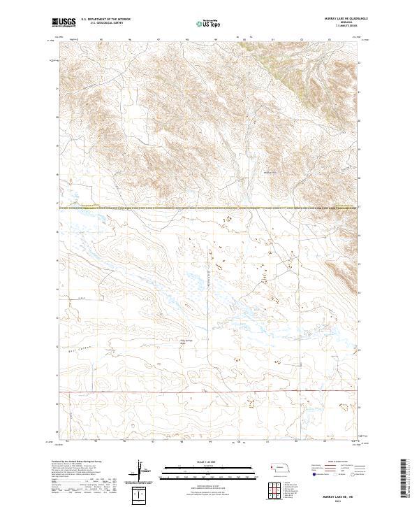 USGS Topographic Map – Murray Lake NE