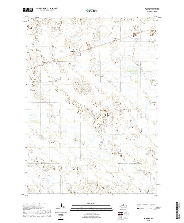 USGS Topographic Map – Newport