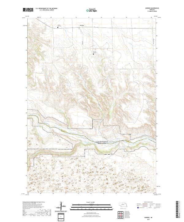 USGS Topographic Map – Norden