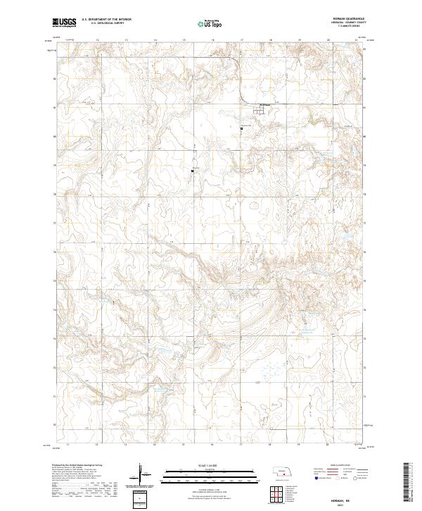 USGS Topographic Map – Norman
