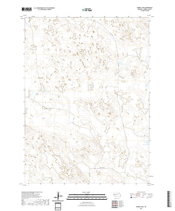USGS Topographic Map – Norris Lake