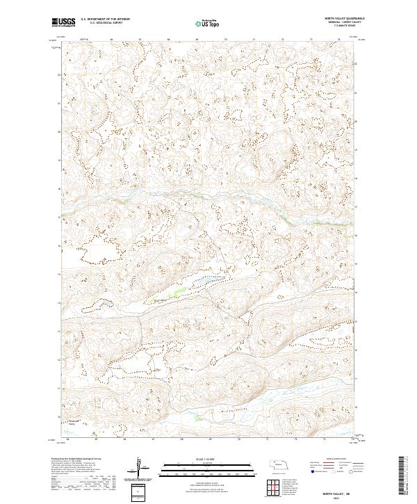 USGS Topographic Map – North Valley