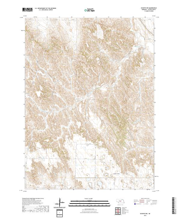 USGS Topographic Map – Oconto NW