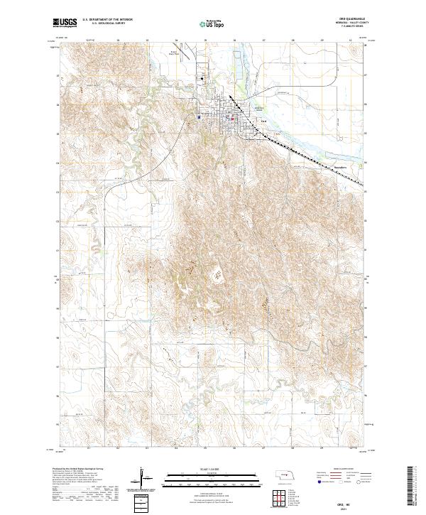 USGS Topographic Map – Ord