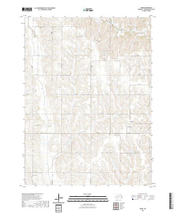 USGS Topographic Map – Orum